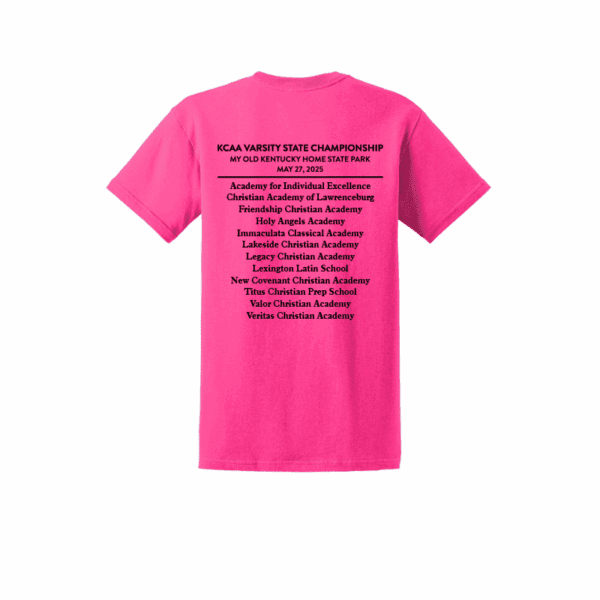 KCAA Golf - Cotton Short Sleeve T-Shirt - Image 16