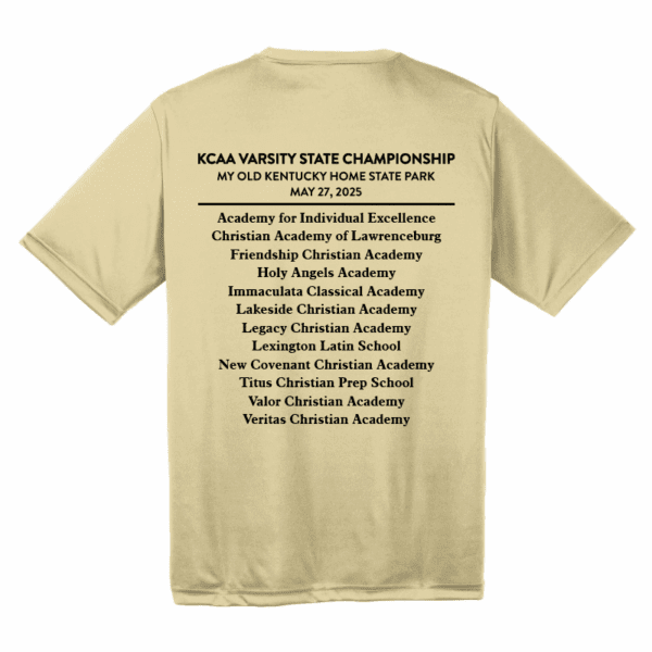 KCAA Golf - TALL Dri-FIT Short Sleeve T-Shirt - Image 14