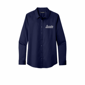 Accurity - Women's Long Sleeve Button-down Shirt
