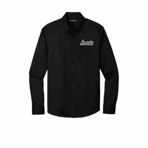 Accurity - Long Sleeve Button-down Shirt