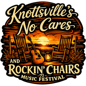 No Cares and Rockin' Chairs - 3" Sticker